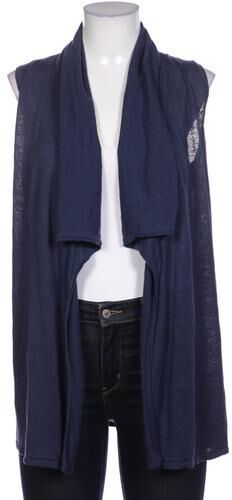Damen Strickjacke, blau, Gr. S, Leinen - Second Hand - ESISTO - Modalova