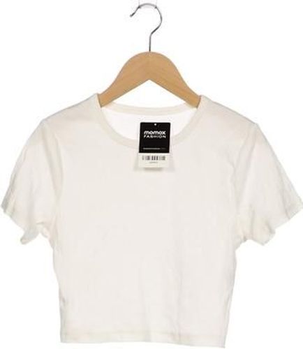Damen T-Shirt, weiß, Gr. L, Elasthan, Baumwolle - Second Hand - even odd - Modalova