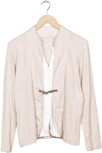 Damen Strickjacke, beige, Gr. EU 44, Elasthan, Baumwolle - Second Hand - Fabiana Filippi - Modalova