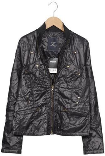 Damen Jacke, schwarz, Gr. M, Synthetik - Second Hand - Fay - Modalova