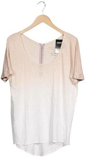 Damen T-Shirt, beige, Gr. XS, Leinen - Second Hand - Fine Collection - Modalova