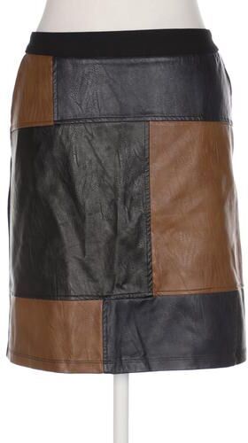 Damen Rock, schwarz, Gr. M, Elasthan, Kunstleder, Synthetik, Viskose - Second Hand - FREEQUENT - Modalova