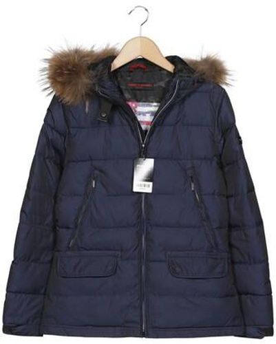 Damen Mantel, marineblau, Gr. EU 38, Synthetik - Second Hand - FRIEDAFREDDIES - Modalova