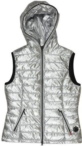 Damen Weste, silber, Gr. EU 36, Synthetik - Second Hand - FRIEDAFREDDIES - Modalova