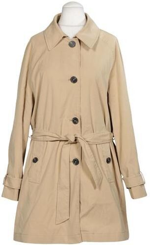 Damen Mantel, beige, Gr. EU 42, Baumwolle, Synthetik - Second Hand - Fuchs Schmitt - Modalova