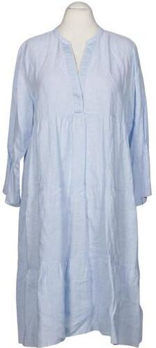 Damen Kleid, hellblau, Gr. EU 46, Leinen - Second Hand - Fynch Hatton - Modalova