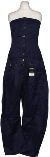 Damen Jumpsuit/Overall, marineblau, Gr. S, Baumwolle, Leinen - Second Hand - G STAR RAW - Modalova