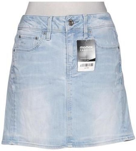 Damen Rock, hellblau, Gr. W26, Elasthan, Baumwolle, Synthetik - Second Hand - G STAR RAW - Modalova