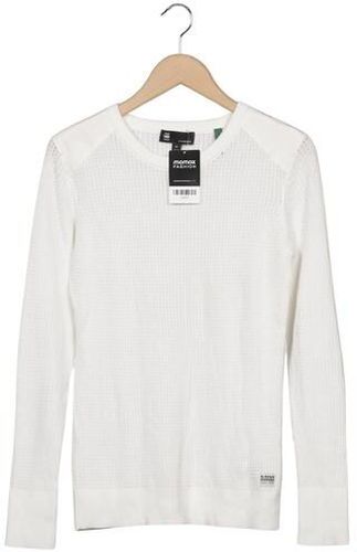 Damen Pullover, weiß, Gr. M, Baumwolle, Lyocell - Second Hand - G STAR RAW - Modalova