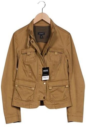 Damen Jacke, beige, Gr. S, Elasthan, Baumwolle - Second Hand - Gant - Modalova