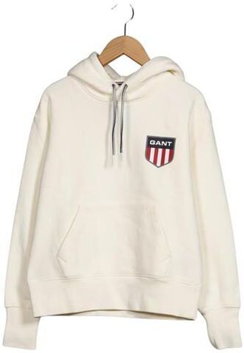 Damen Kapuzenpullover, cremeweiß, Gr. XS, Elasthan, Baumwolle, Synthetik - Second Hand - Gant - Modalova
