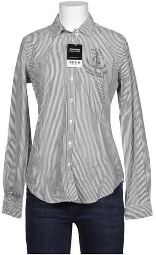 Damen Bluse, grau, Gr. M, Baumwolle - Second Hand - Gaastra - Modalova