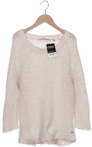 Damen Pullover, weiß, Gr. S, Baumwolle, Synthetik - Second Hand - Garcia - Modalova