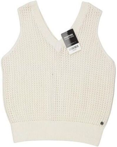 Damen Pullover, cremeweiß, Gr. S, Baumwolle, Synthetik - Second Hand - Garcia - Modalova