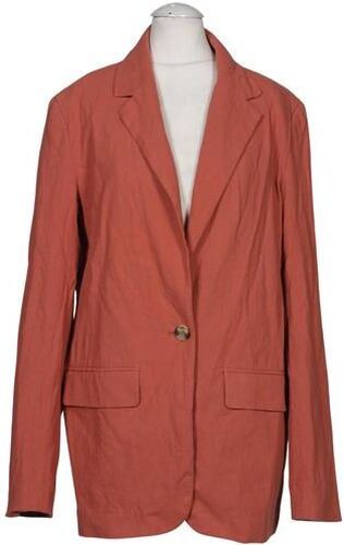 Damen Blazer, orange, Gr. XS, Baumwolle - Second Hand - Gina tricot - Modalova