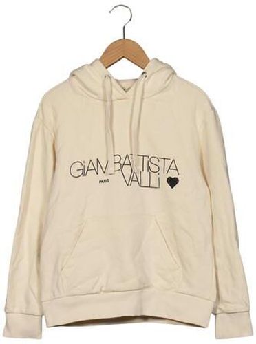 Damen Kapuzenpullover, cremeweiß, Gr. XS, Baumwolle - Second Hand - Giambattista Valli x H&M - Modalova