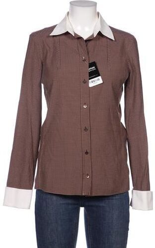 Damen Bluse, braun, Gr. EU 38 (IT 44), Baumwolle - Second Hand - Gucci - Modalova