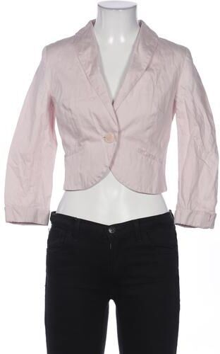 Damen Blazer, pink, Gr. EU 36, Baumwolle, Synthetik - Second Hand - H&M - Modalova