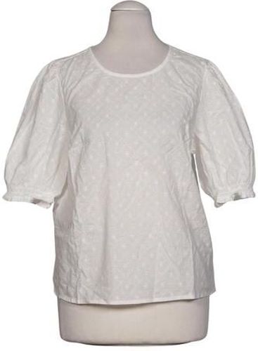Damen Bluse, weiß, Gr. EU 36, Baumwolle - Second Hand - H&M Mama - Modalova