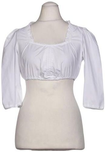 Damen Bluse, weiß, Gr. EU 38, Baumwolle, Synthetik - Second Hand - Hammerschmid - Modalova