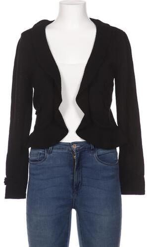 Damen Strickjacke, schwarz, Gr. L, Synthetik, Wolle - Second Hand - Hammerschmid - Modalova