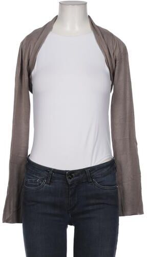Damen Strickjacke, braun, Gr. S - Second Hand - Hallhuber - Modalova