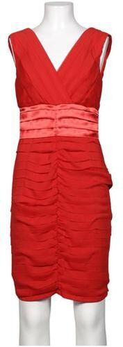 Damen Kleid, rot, Gr. EU 38, Synthetik - Second Hand - heine - Modalova