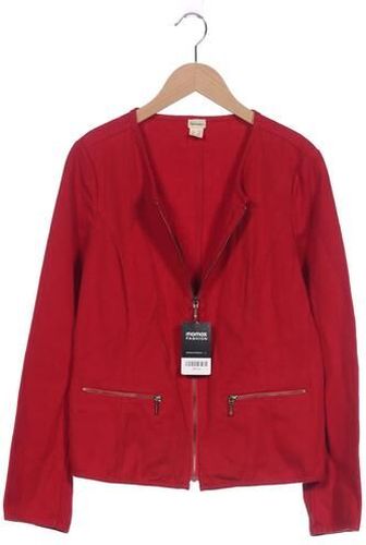 Damen Jacke, rot, Gr. EU 40, Baumwolle, Hanf - Second Hand - Hessnatur - Modalova