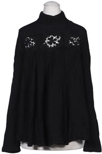 Damen Bluse, schwarz, Gr. EU 34, Baumwolle, Viskose, Elasthan - Second Hand - High - Modalova