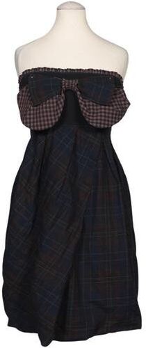 Damen Kleid, mehrfarbig, Gr. EU 36, Elasthan, Baumwolle, Synthetik, Viskose - Second Hand - High - Modalova