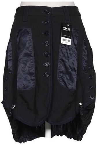 Damen Rock, marineblau, Gr. EU 36, Elasthan, Synthetik, Viskose - Second Hand - High - Modalova