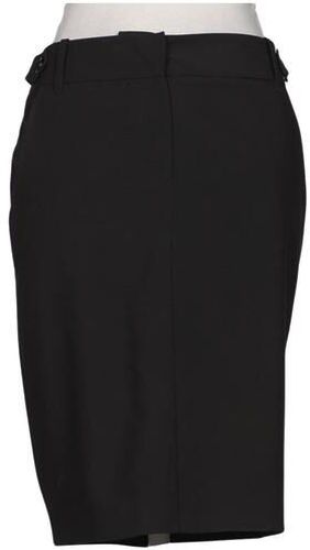 Damen Rock, schwarz, Gr. EU 38, Elasthan, Synthetik, Viskose - Second Hand - Hirsch - Modalova