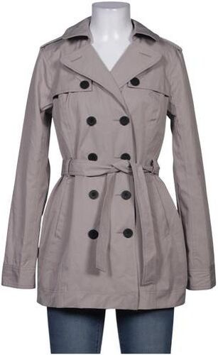 Damen Mantel, beige, Gr. M, Baumwolle, Synthetik - Second Hand - Hollister - Modalova