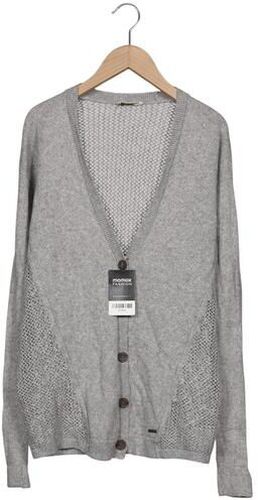 Damen Strickjacke, grau, Gr. S, Baumwolle, Synthetik - Second Hand - Hollister - Modalova