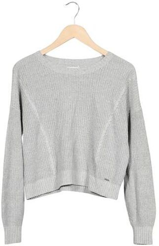 Damen Pullover, grau, Gr. XS, Baumwolle, Synthetik - Second Hand - Hollister - Modalova