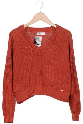 Damen Pullover, orange, Gr. XS, Baumwolle, Synthetik, Viskose - Second Hand - Hollister - Modalova