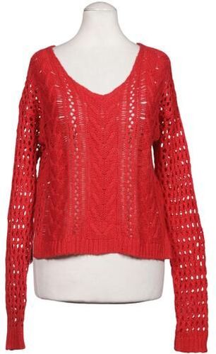 Damen Pullover, rot, Gr. XS, Baumwolle, Synthetik - Second Hand - Hollister - Modalova