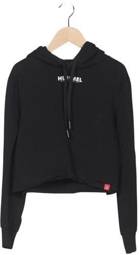 Damen Kapuzenpullover, schwarz, Gr. M, Baumwolle - Second Hand - Hummel - Modalova