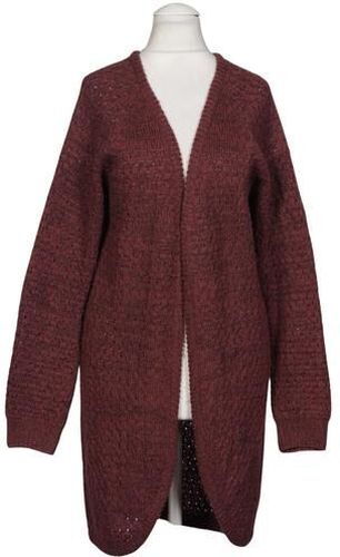 Damen Strickjacke, bordeaux, Gr. XS, Baumwolle, Synthetik - Second Hand - Ichi - Modalova