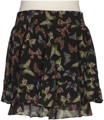 Damen Rock, schwarz, Gr. EU 42, Seide, Viskose - Second Hand - IVI Collection - Modalova