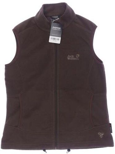 Damen Weste, braun, Gr. EU 40, Synthetik - Second Hand - Jack Wolfskin - Modalova