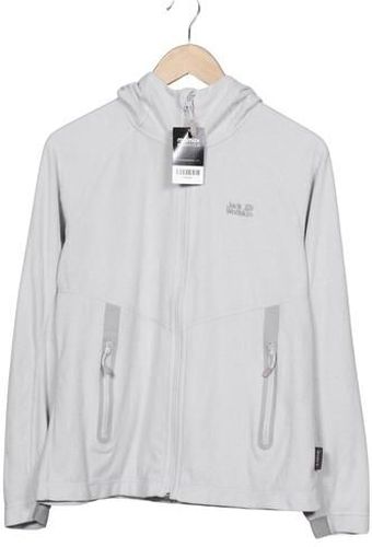 Damen Kapuzenpullover, grau, Gr. L - Second Hand - Jack Wolfskin - Modalova