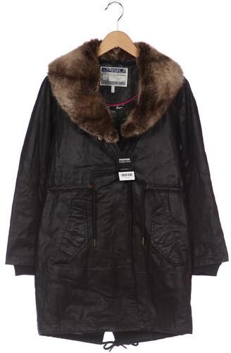 Damen Mantel, schwarz, Gr. XS, Baumwolle, Synthetik - Second Hand - Joules - Modalova