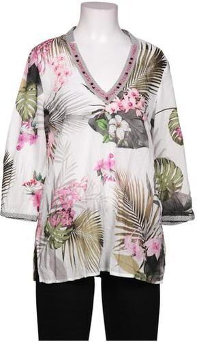 Damen Bluse, mehrfarbig, Gr. EU 38, Baumwolle - Second Hand - justWhite - Modalova