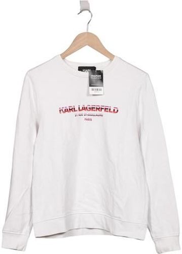 Damen Sweatshirt, weiß, Gr. M, Baumwolle, Synthetik - Second Hand - Karl by Karl Lagerfeld - Modalova