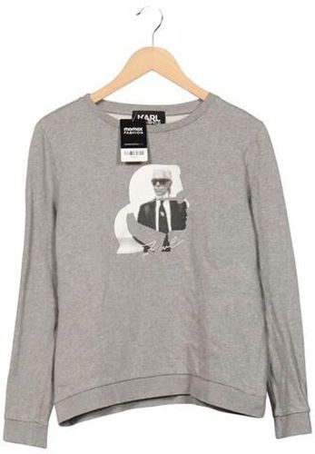 Damen Sweatshirt, grau, Gr. L, Baumwolle - Second Hand - Karl by Karl Lagerfeld - Modalova
