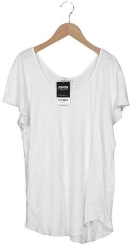 Damen T-Shirt, weiß, Gr. M, Leinen, Viskose - Second Hand - Karo Kauer - Modalova