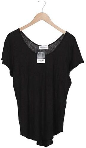Damen T-Shirt, schwarz, Gr. M, Leinen, Viskose - Second Hand - Karo Kauer - Modalova
