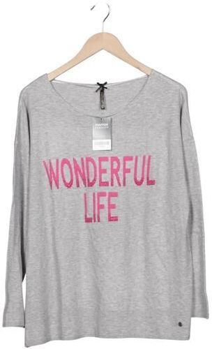 Damen Pullover, grau, Gr. L, Synthetik, Viskose - Second Hand - Key largo - Modalova