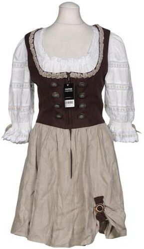 Damen Kleid, mehrfarbig, Gr. EU 36, Baumwolle, Leinen - Second Hand - Krüger - Modalova